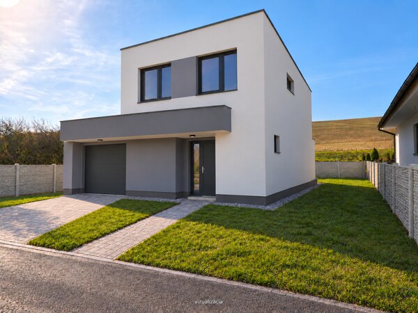 Novostavba s garážou | 178 m2 | pozemok 650 m2 | Chmeľnica