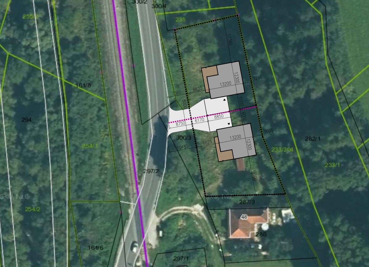 Na predaj pozemok 859 m2 v katastrálnom území Kľače — foto 2