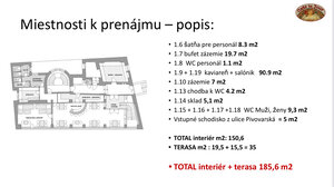 Na prenájom obchodný alebo kancelársky priestor 140 m2 v centre Žiliny — foto 9