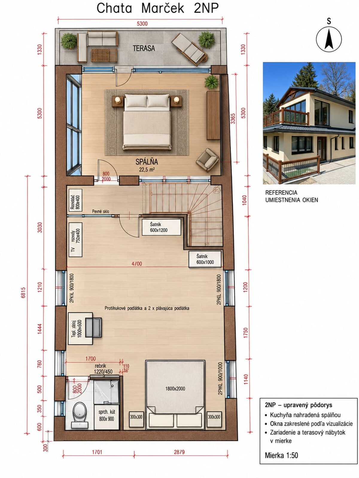 Moderný dom 150 m2 s terasou a vírivkou na predaj - Marček Svederník — foto 19