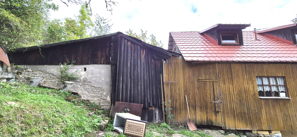 Predaj: Drevenica na kamenných základoch v Kolároviciach pri Bytči (MO — foto 12