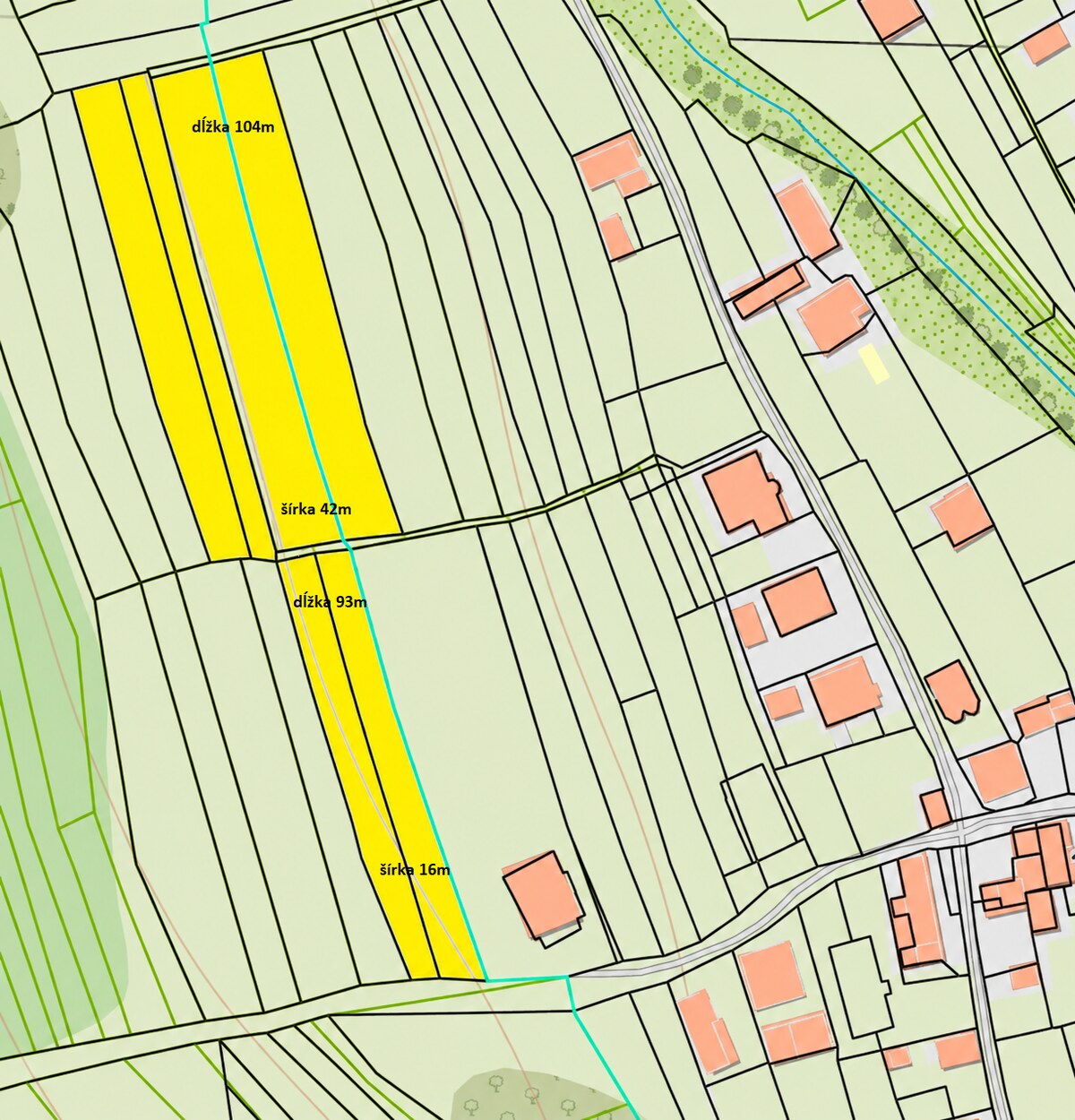 Predaj: Stavebné pozemky 5909m2 v Nesluši vhodné pre developera (SŠ) — foto 2