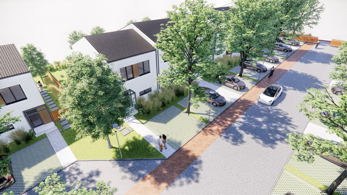 EXKLUZÍVNE: Pozemok so stavebným povolením na 21 domov, Nitra Malý Báb — foto 15