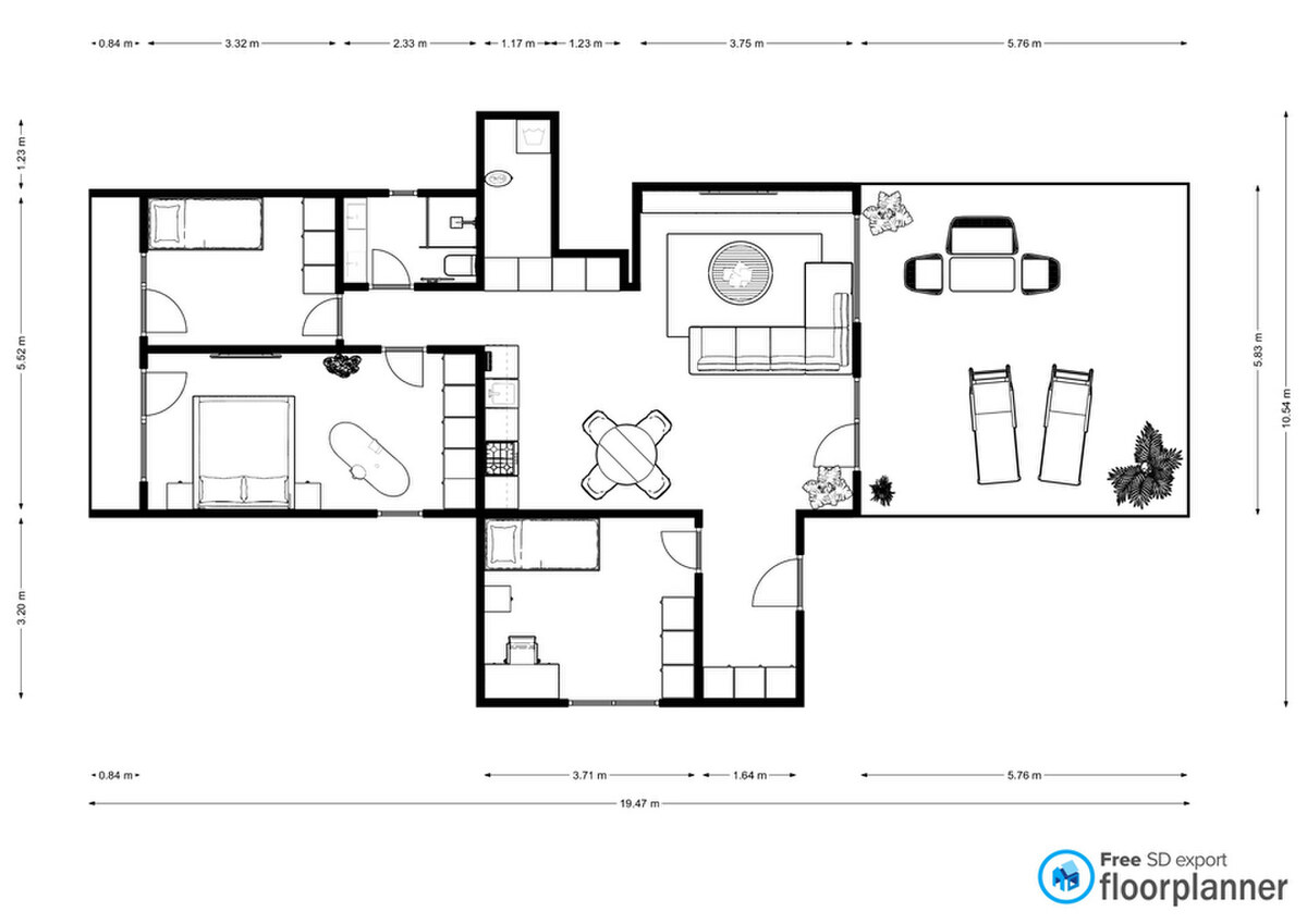 Na predaj 4iz. apartmánový byt vo Vrbovom nad priehradou Čerenec — foto 20