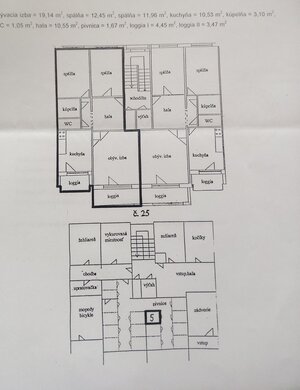 3-izb. byt, Pribišova ul., Karlova Ves, 3.p./8, 2 x lodžia — foto 20