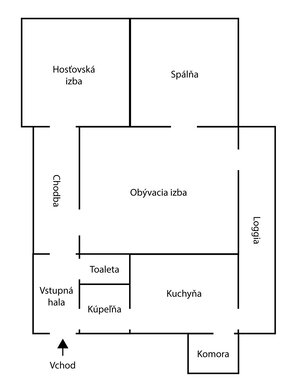 3-izb. byt, Sadmelijská ul., Rača, tiché prostredie, veľká lodžia — foto 18