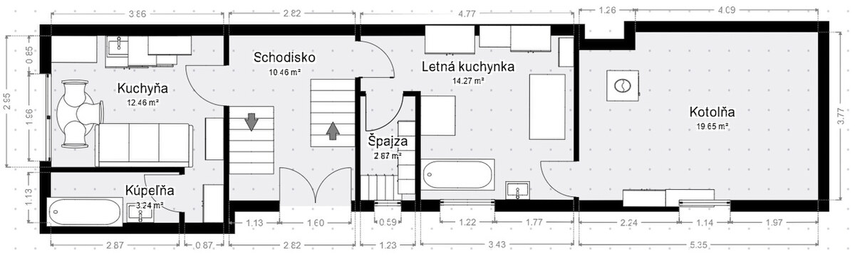 SUPER CENA: 6 izbový rodinný dom v Selciach pri Banskej Bystrici — foto 12