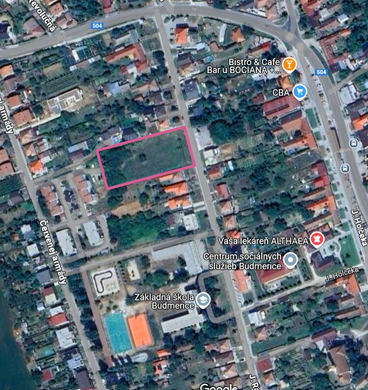 LUKRATÍVNY SP V BUDMERICIACH NA VÝSTAVBU RD ALEBO  BYT.DOMOV - 4459 m2 — foto 11