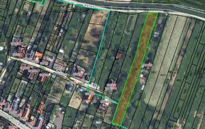 PREDAJ INVESTIČNÉHO POZEMKU V ŠENKVICIACH NA VÝSTAVBU RD - 2197 m2 — foto 2