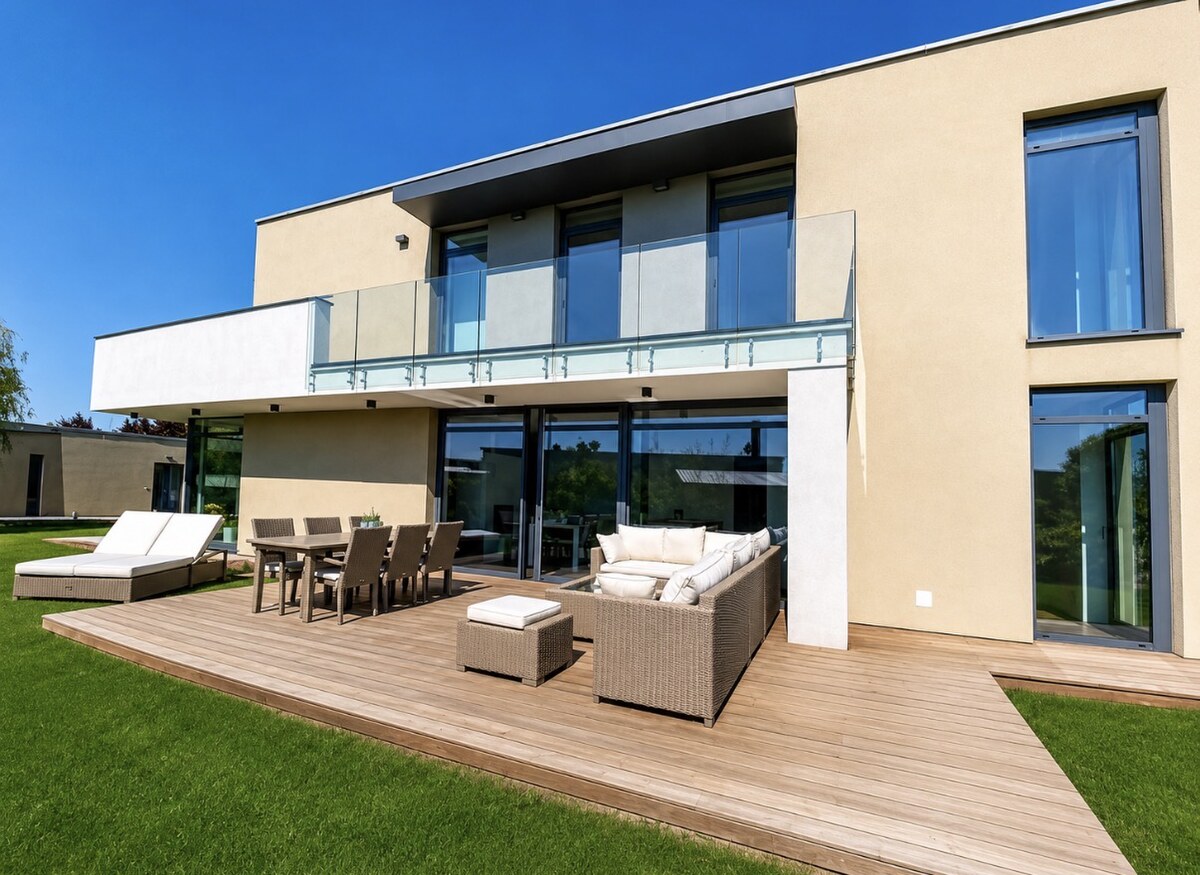 Jedinečný moderný Rodinný dom Čierna Voda-Chorvátsky Grob 887m2 — foto 3