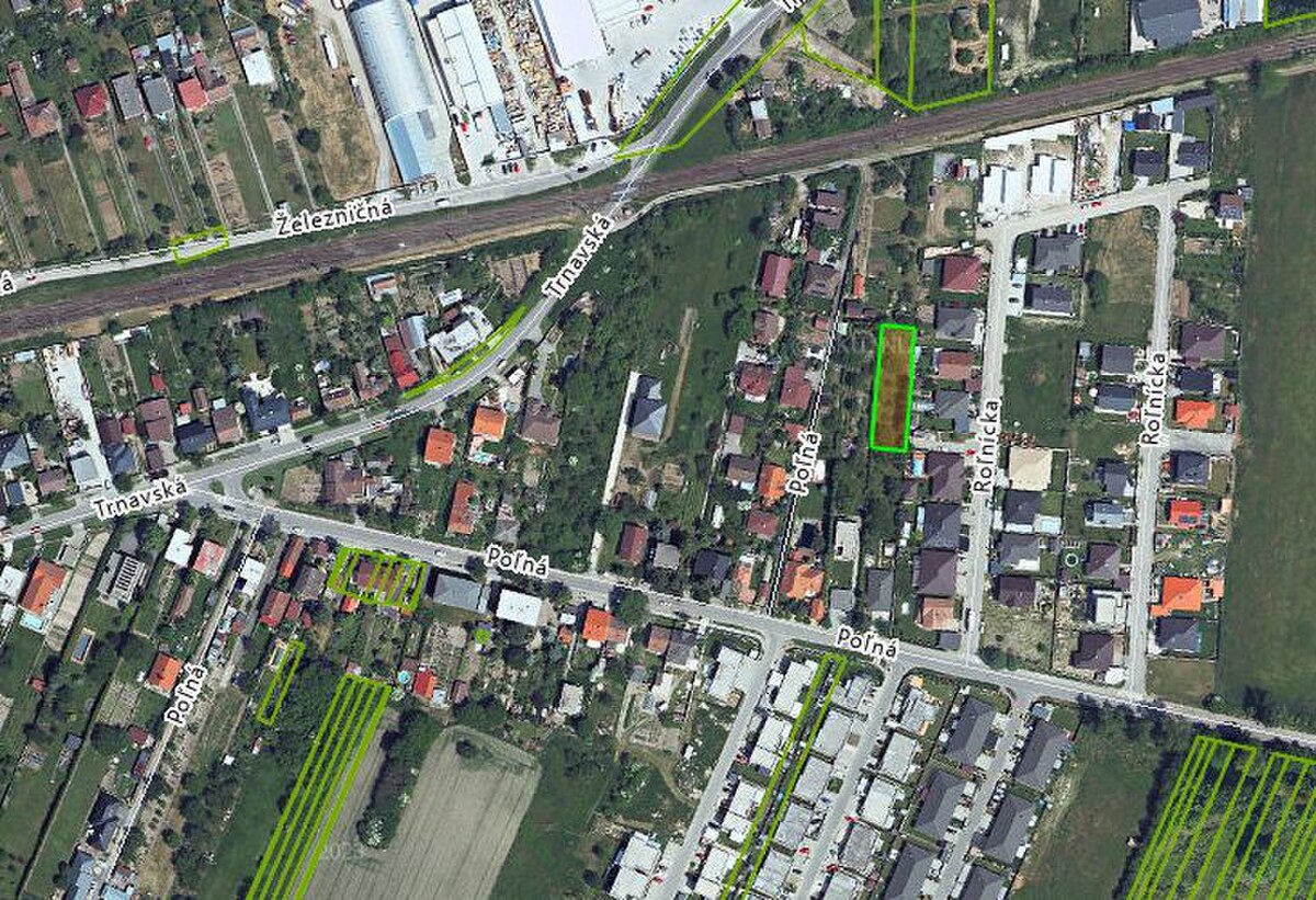 Na predaj stavebný pozemok na RD v Bernolákove 802m2 — foto 3