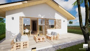 4 izbový rodinný dom, 92,26 m2, s pozemkom 600 m2 v obci Kráľov Brod — foto 2