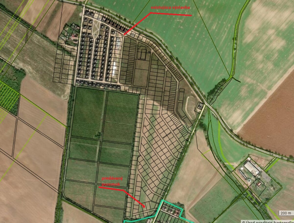 Investičný pozemok v obci Alekšince - Lahne, 790 m2, okr. Nitra — foto 2