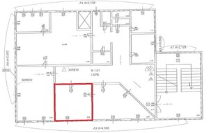 Prenajmeme kanceláriu o výmere 23,61 m2, Levická ul.,Vráble — foto 8