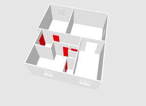 Na predaj 2-izbový prerobený byt s krbom, vaňa+sprchový Levice centrum — foto 3