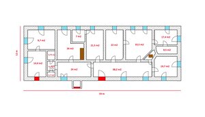 Panský dom s rozsiahlym pozemkom 6345m2 Čifáre centum (okr. NR) — foto 4
