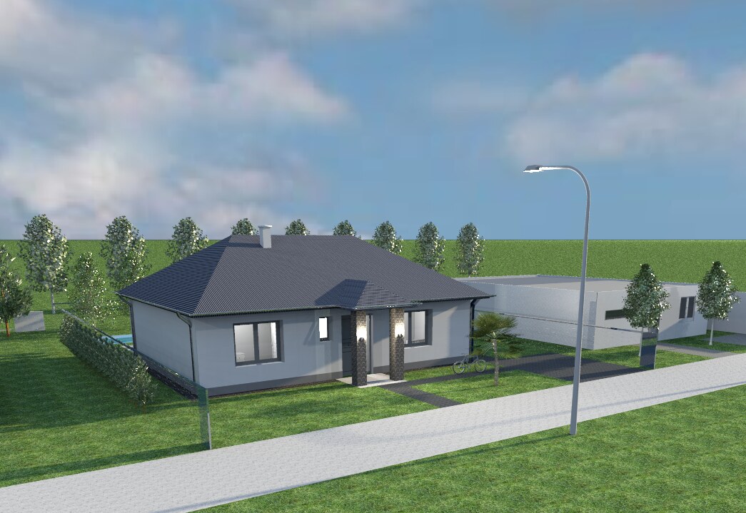 4 izbový rodinný dom na pozemku 600m2 v obci Kráľov Brod, okr. Galanta — foto 2