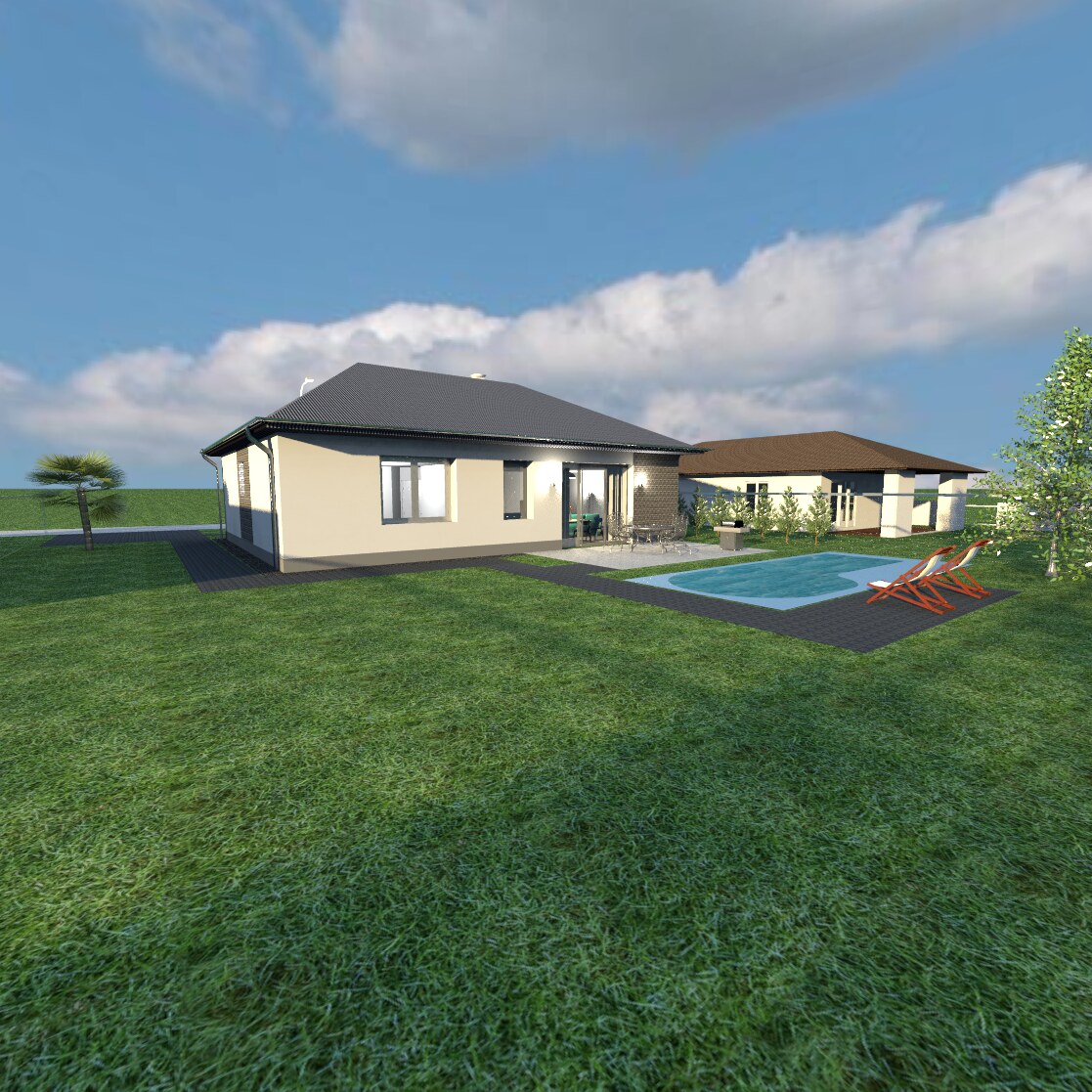 4 izbový rodinný dom na pozemku 600m2 v obci Kráľov Brod, okr. Galanta — foto 5