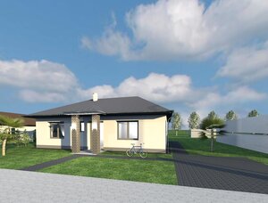 4 izbový rodinný dom na pozemku 600m2 v obci Kráľov Brod, okr. Galanta — foto 3