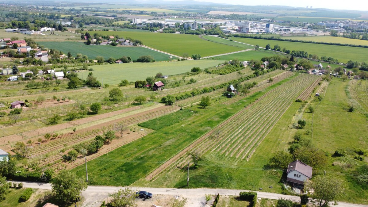 Rekreačný pozemok s výmerou 4.624 m2 vo vinárskej oblasti vo Vrábľoch