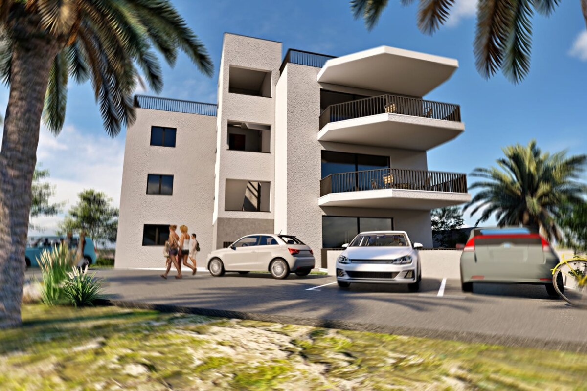 NA PREDAJ 2- izbový APARTMÁN v NOVOSTAVBE, ostrov ČIOVO — foto 3