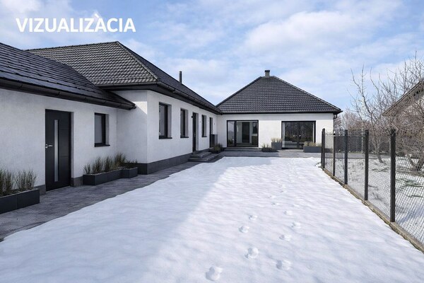DVA DOMY S VEĽKÝM POZEMOK PRI JAZERE A RIEKE – MARTOVCE