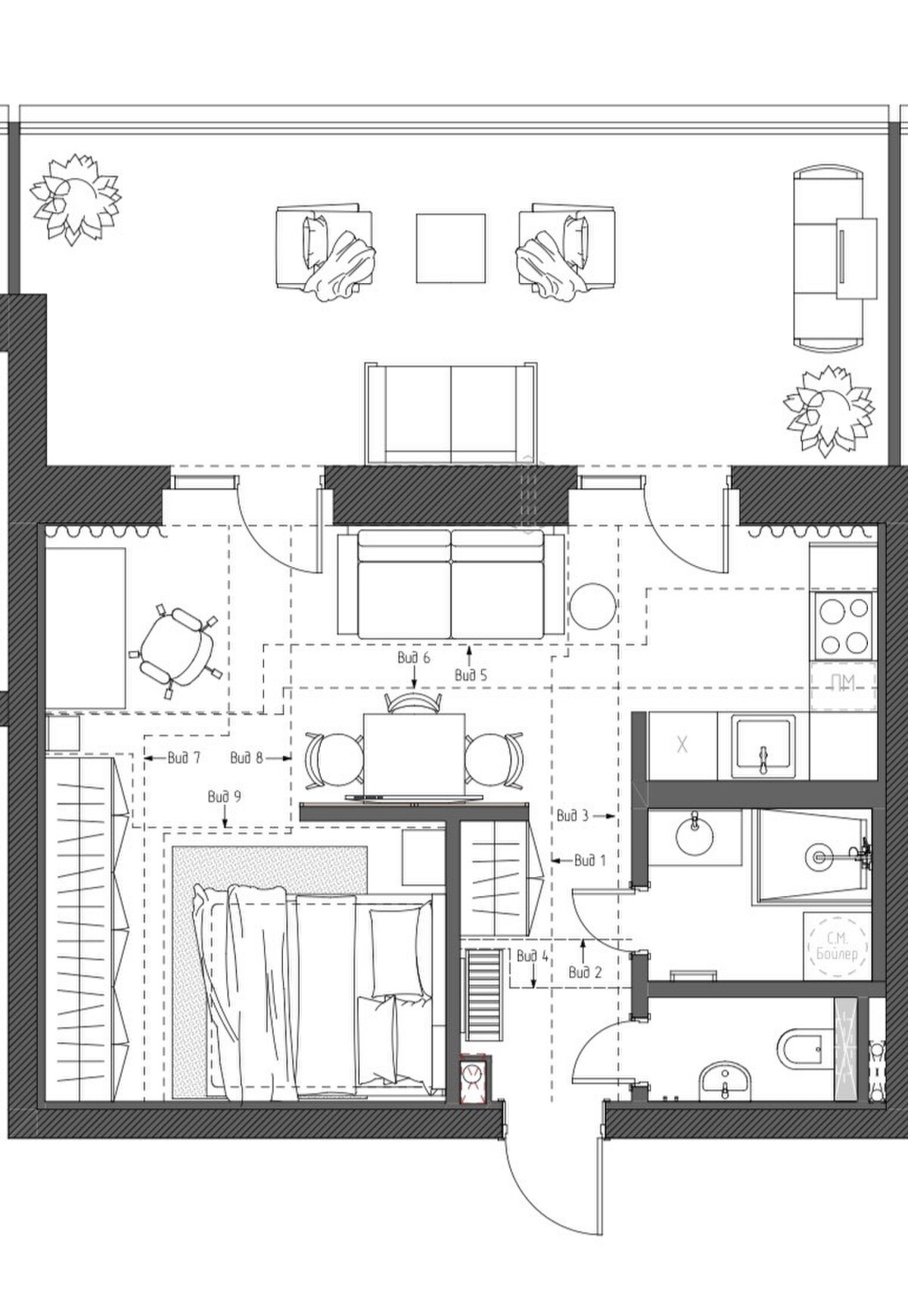 NA PREDAJ 1 izbový byt v projekte Danube Residence v Komárne — foto 16