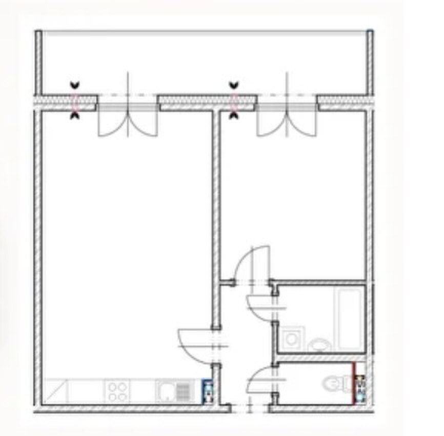 NA PREDAJ 2 izbový byt v projekte Danube Residence v Komárne — foto 2