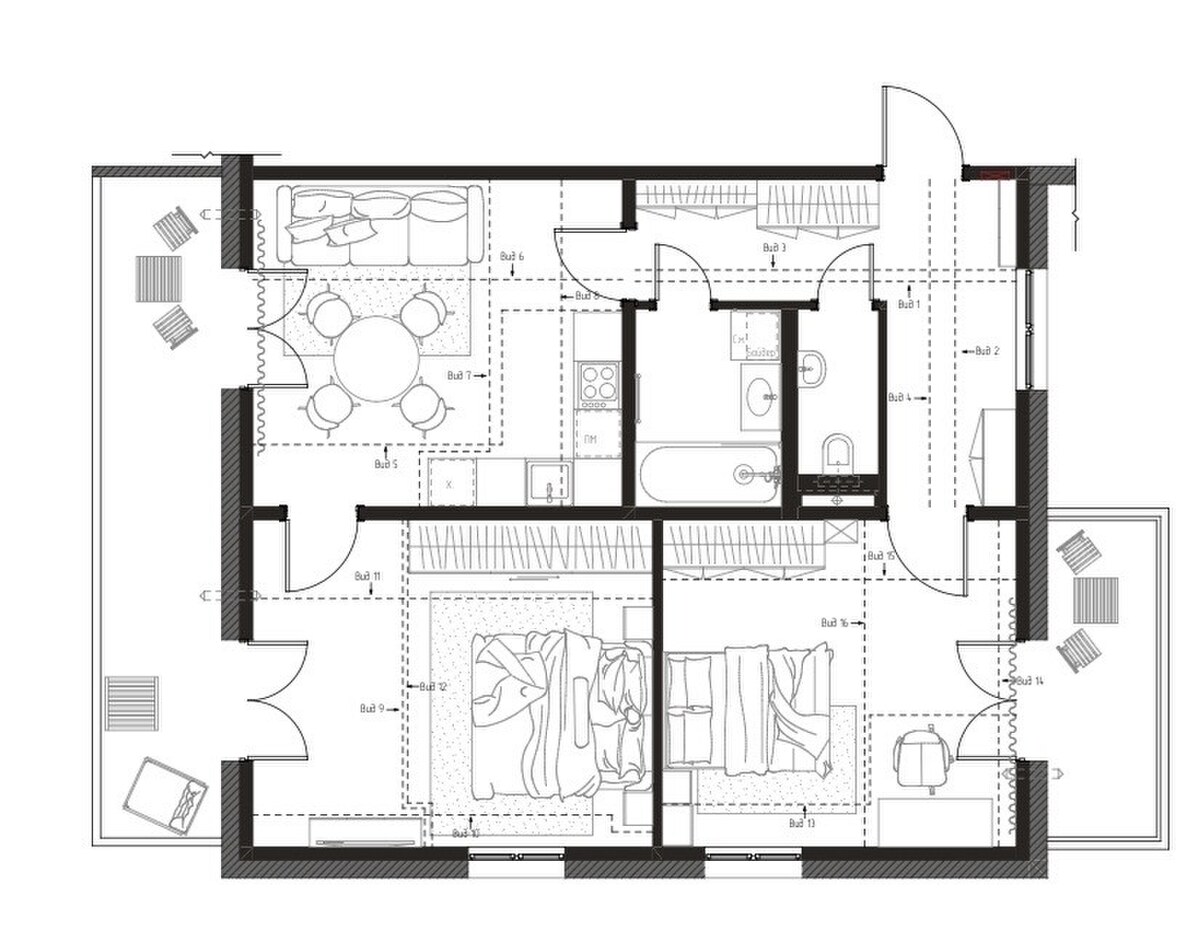 NA PREDAJ 3 izbový byt v projekte Danube Residence v Komárne — foto 4