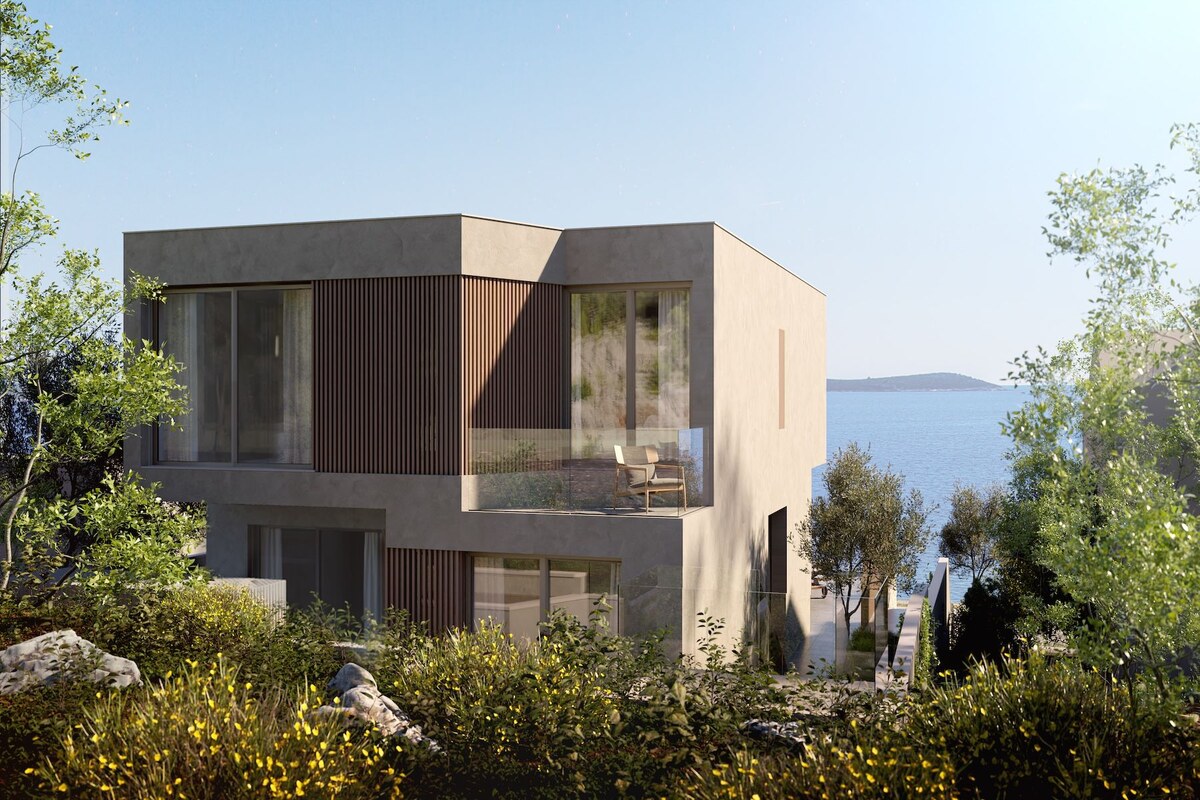 VÝNIMOČNÁ vila / 350 m²/ Dalmátsko, mestečko SEVID — foto 13