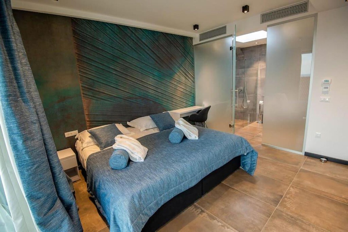 Moderná vila / 256 m2/ s bazénom a výhľadom na more, Primošten — foto 12