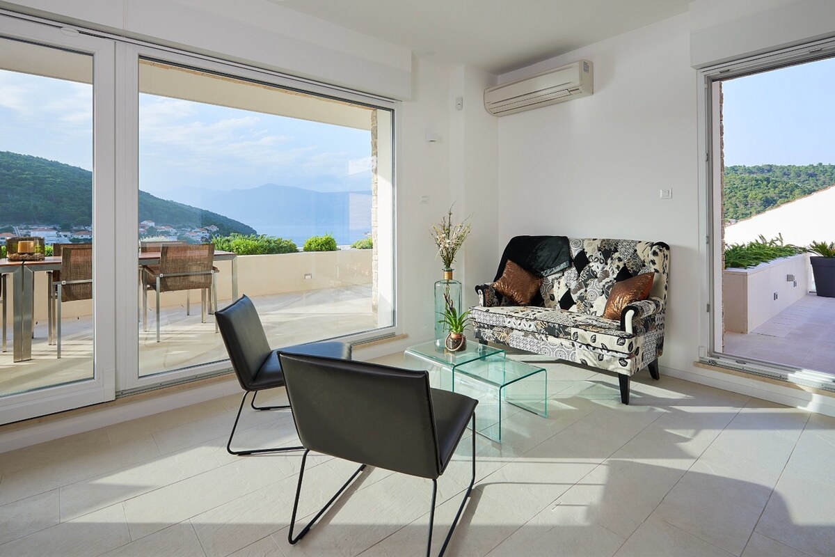 KRÁSNA MODERNÁ VILA  /400 m²/ s výhľadom na more, mesto BRAČ — foto 12