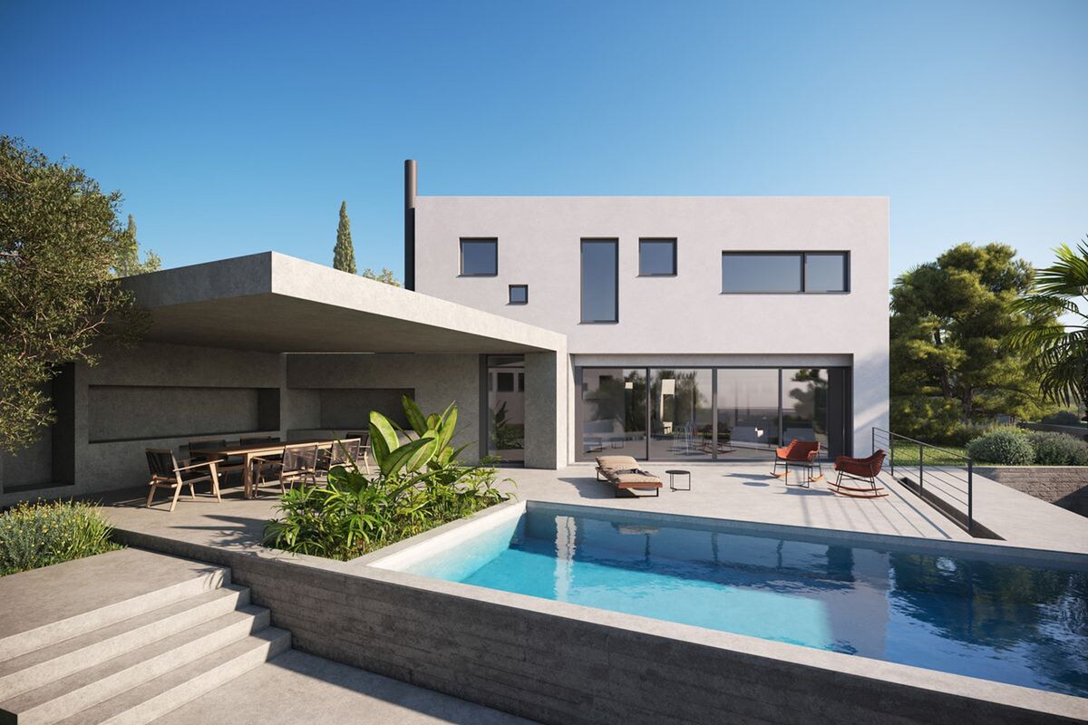 NA PREDAJ vkusná novo postavená vila / 200 m² / na ostrove BRAČ — foto 2