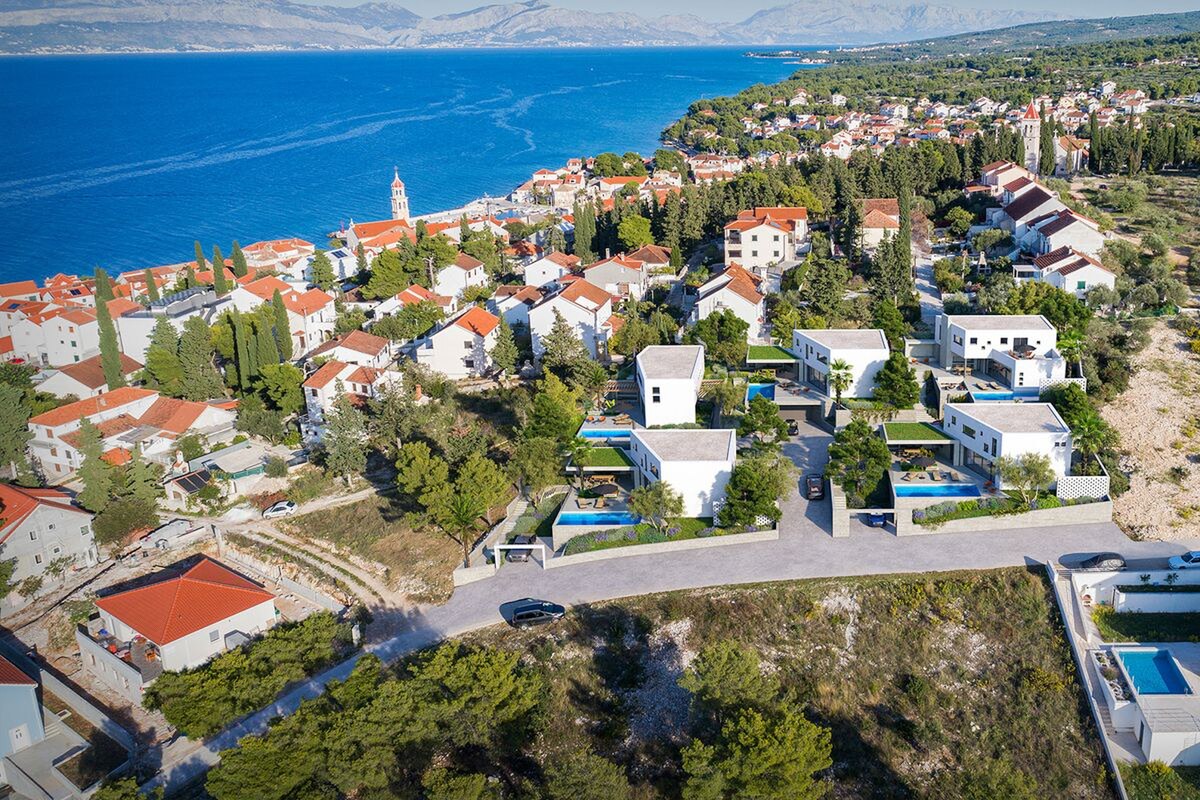 NA PREDAJ vkusná novo postavená vila / 200 m² / na ostrove BRAČ — foto 6