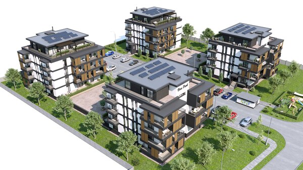 NOVOSTAVBA - 3 IZBOVÝ BYT S TERASOU (111,08m2) VIVA PARK, KOMÁRNO