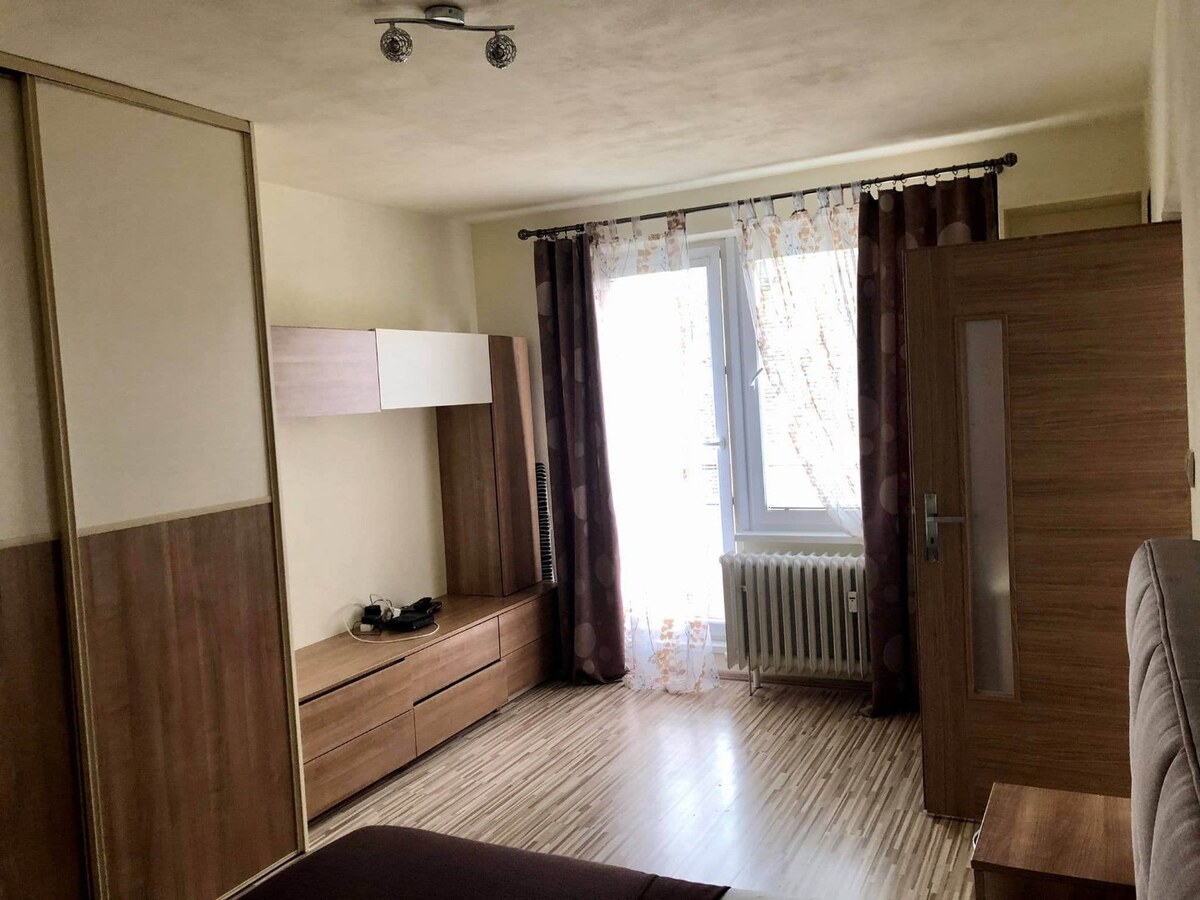 PRENÁJOM: 1-izbový byt s balkónom, 41 m2, komplet prerobený, THK — foto 5