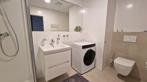 Exkluzívne 2 izbový byt POPRAD Karpatská, s garaž. st., balkón, 58 m2 — foto 16