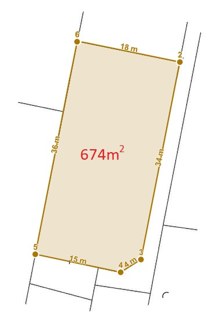 Stavebný pozemok 675m² Žakovce 18mx36m — foto 3