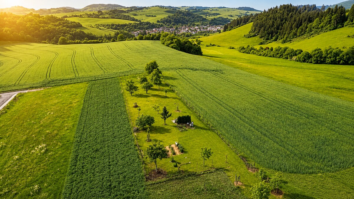 Predaj ! INVESTIČNÝ POZEMOK 7 255 m² – ZÁBORIE pri Martine — foto 4