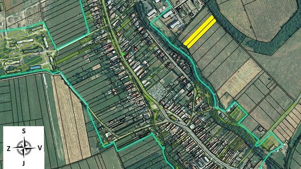 Rovinatý investičný stavebný pozemok 3.245m2 / 5.036m2, Dolná Ždaňa