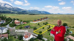 PREDAJ: Stavebný pozemok 1373 m2 - STARÁ LESNÁ, výhľad na TATRY — foto 1
