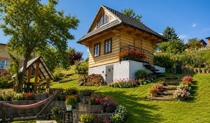 Na predaj záhradná CHATKA v obci Veličná, 455 m2 — foto 1
