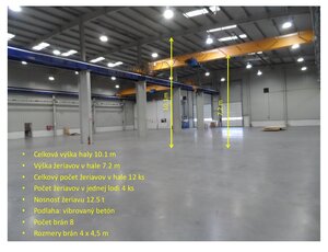 Moderná výrobná hala na prenájom o rozlohe 5.400m² v okrese Topoľčany — foto 5