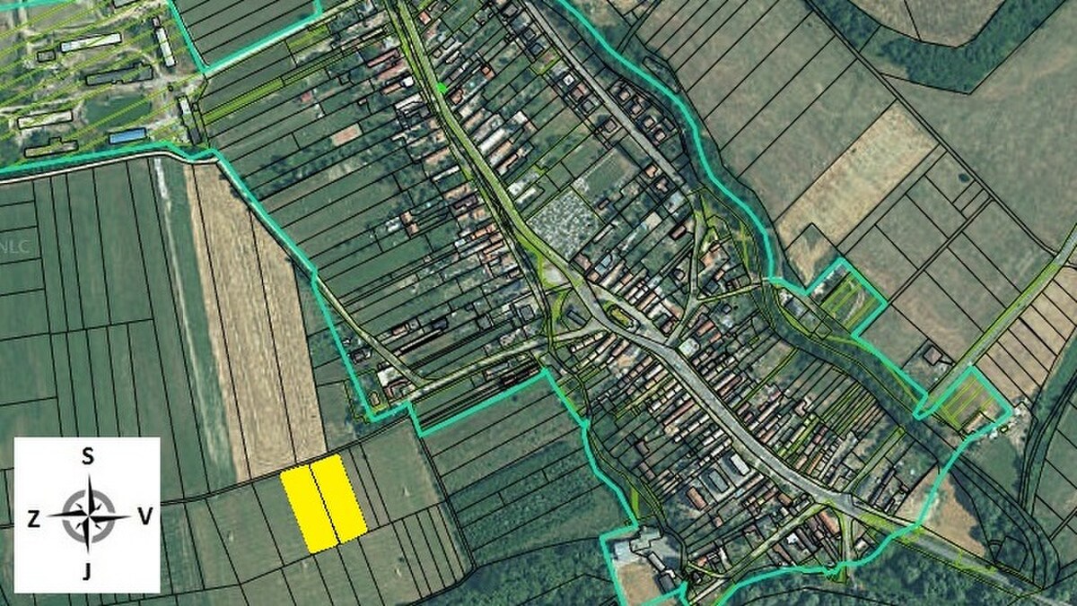 IBA U NÁS! Rovinaté investičné stavebné pozemky 6.496m2, Dolná Ždaňa