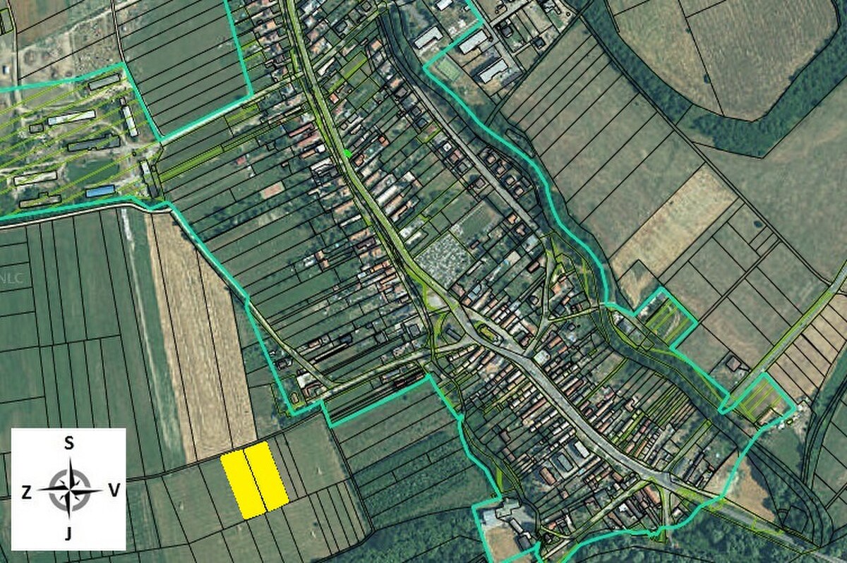 IBA U NÁS! Rovinaté investičné stavebné pozemky 6.496m2, Dolná Ždaňa — foto 2