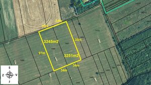IBA U NÁS! Rovinaté investičné stavebné pozemky 6.496m2, Dolná Ždaňa — foto 3