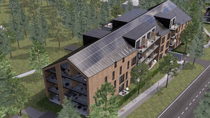 2-izbový INVESTIČNÝ APARTMÁN VYSOKÉ TATRY-TATRANSKÁ ŠTRBA, 62,28 — foto 2