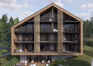 2-izbový INVESTIČNÝ APARTMÁN VYSOKÉ TATRY-TATRANSKÁ ŠTRBA, 62,28 — foto 3