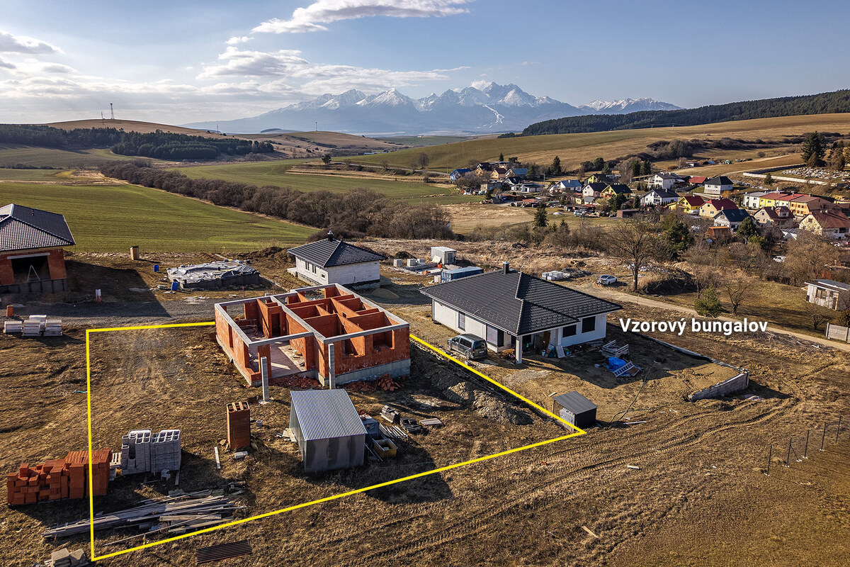 AstonReal: predaj 4-izbový bungalov s výhľadom na Tatry, pozemok 839m2 — foto 2
