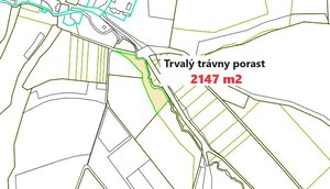 Na predaj pozemok v časti SRŇACIE, Dolný Kubín, 2147 m2 — foto 1